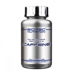 Caffeine 100mg 100 Cap Scitec