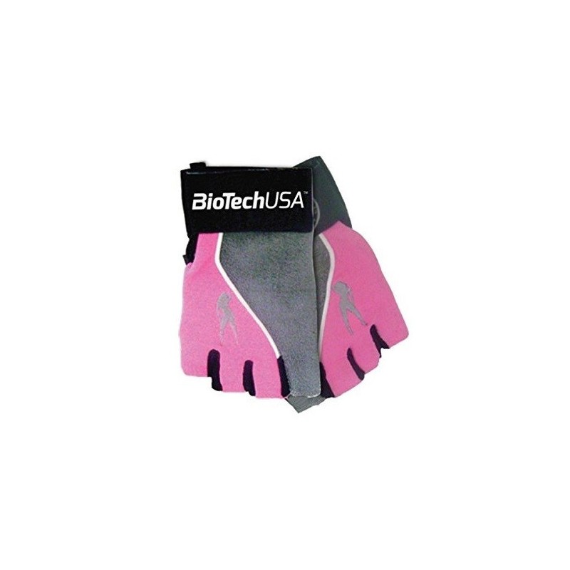 Luvas Senhora Cinza-Rosa Biotech